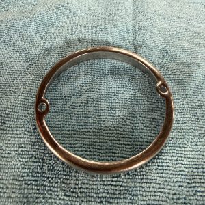 Stainless Ring For Glass Watermelon Light